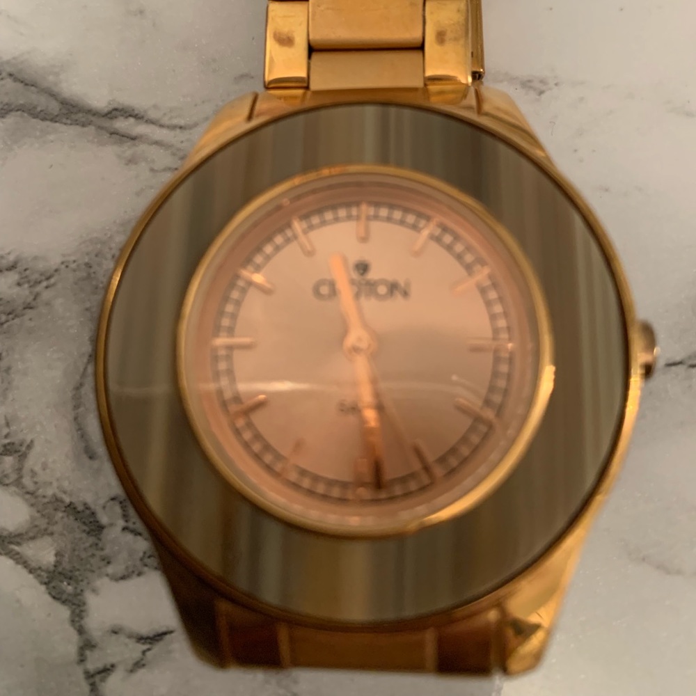Ladies Rose Gold Watch